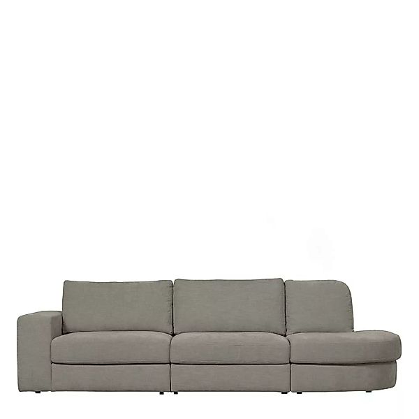 Dreisitzer Sofa Grau modern aus Webstoff 298 cm breit - 85 cm hoch günstig online kaufen