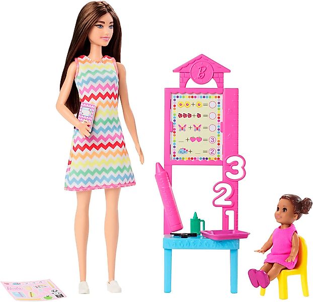 Barbie Anziehpuppe Barbie Deluxe Career: Lehrerin günstig online kaufen