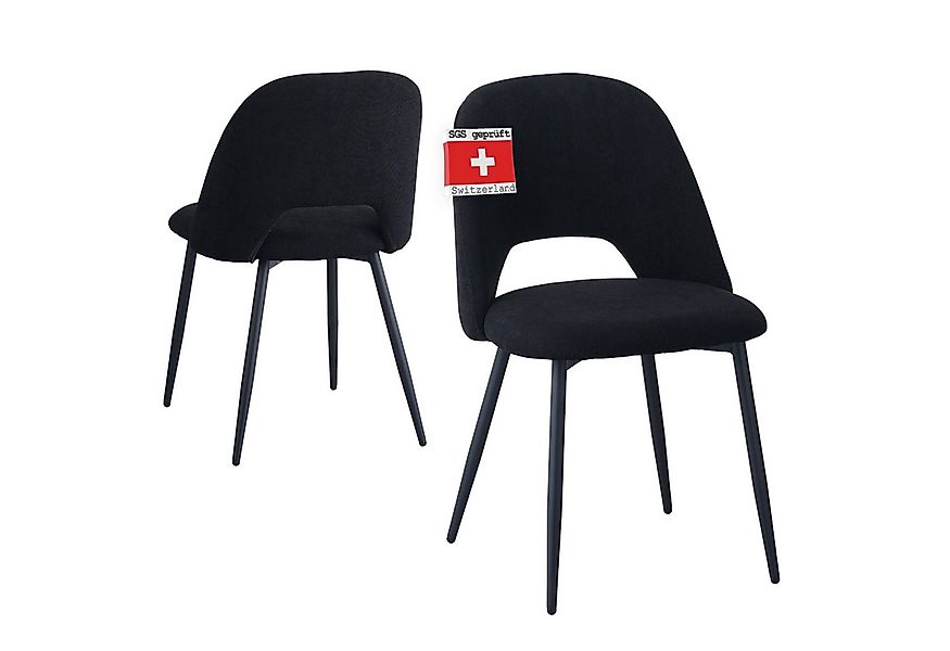 Albatros International Esszimmerstuhl Esszimmerstuhl SILVI Cord 2er Set Sch günstig online kaufen