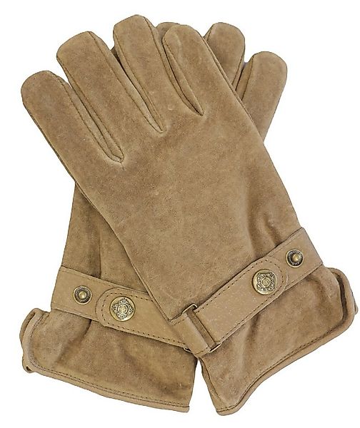 Lederhandschuhe Paar Elegante Fahrerhandschuhe aus Leder mit warmem Futter günstig online kaufen