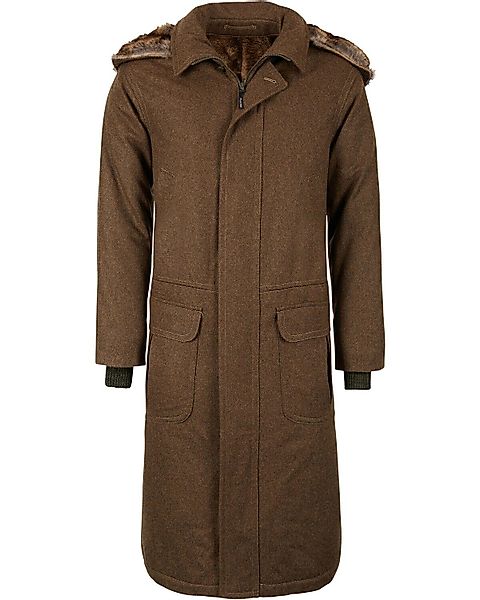 Rascher Wintermantel Ansitzmantel Kuno mit Webpelz günstig online kaufen