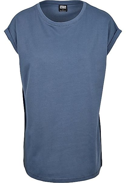 URBAN CLASSICS Kurzarmshirt Urban Classics Damen Ladies Extended Shoulder T günstig online kaufen