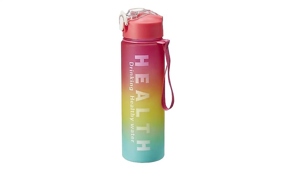 Trinkflasche   ¦ mehrfarbig ¦ Kunststoff ¦ Maße (cm): B: 6,8 H: 6,8 T: 25.0 günstig online kaufen