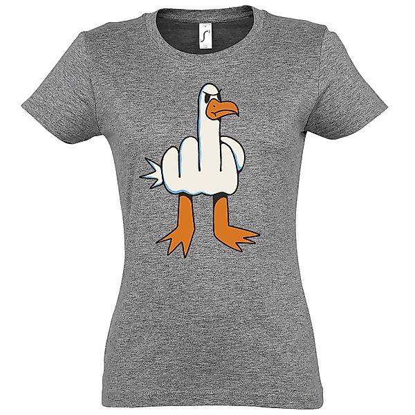 Youth Designz Print-Shirt Möwe Finger Damen günstig online kaufen