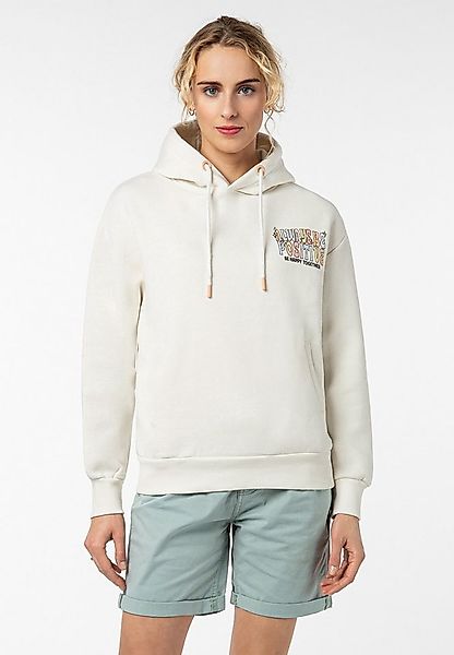 SUBLEVEL Kapuzenpullover mit Gute-Laune-Print Sweater, Kapuzensweatshirt mi günstig online kaufen