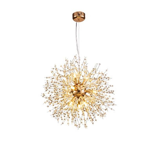 DOPWii Kronleuchter 8-Licht Golden Pendelleuchte für günstig online kaufen
