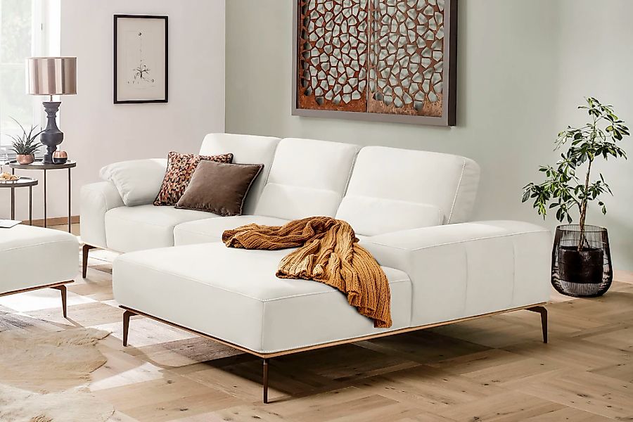 W.SCHILLIG Ecksofa "run, Designsofa mit tollem Sitzkomfort, bequem, L-Form" günstig online kaufen