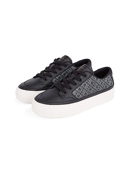 Tommy Hilfiger VULC LEATHER SNEAKER MONOGRAM günstig online kaufen