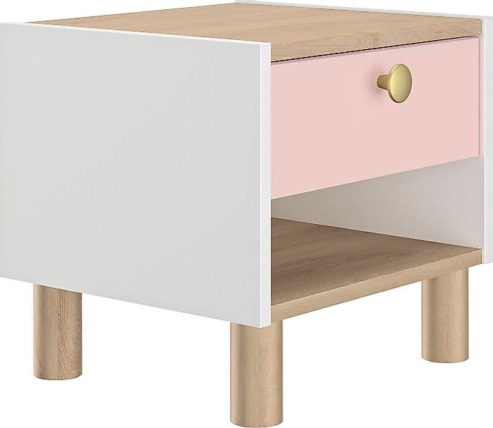 Gami Nachttisch Romy (1-St), Elegantes Design für eine sanfte und feminine günstig online kaufen