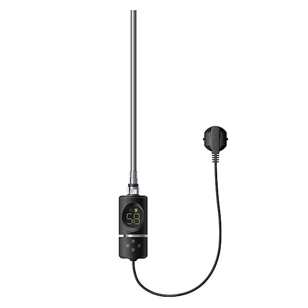 LuxeBath Heizstab 600W Schwarz mit Thermostat und Digitalanzeige günstig online kaufen