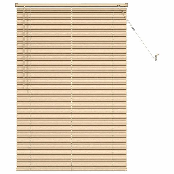 vidaXL Venetianer Jalousie Hellbraun mit Muster 150 x 90 cm PVC 42003763 günstig online kaufen