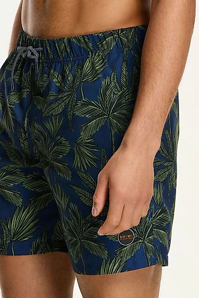 Shiwi Badeshorts Palm Druck Navy - Größe L günstig online kaufen