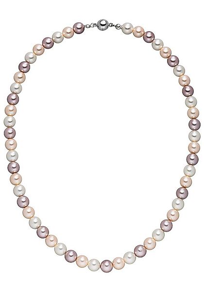 JOBO Kette ohne Anhänger Perlenkette, multicolor 8 mm 45 cm günstig online kaufen