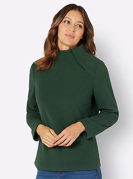 Sieh an! Fleeceshirt Fleeceshirt . Länge ca. 66 cm günstig online kaufen