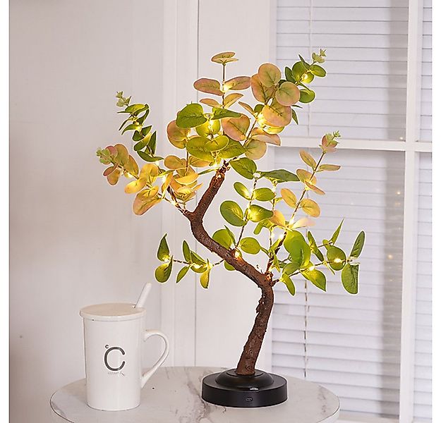 MUPOO LED Dekolicht LED Lichterbaum,Bonsai Tischleuchte,LED Kunstlicht Baum günstig online kaufen