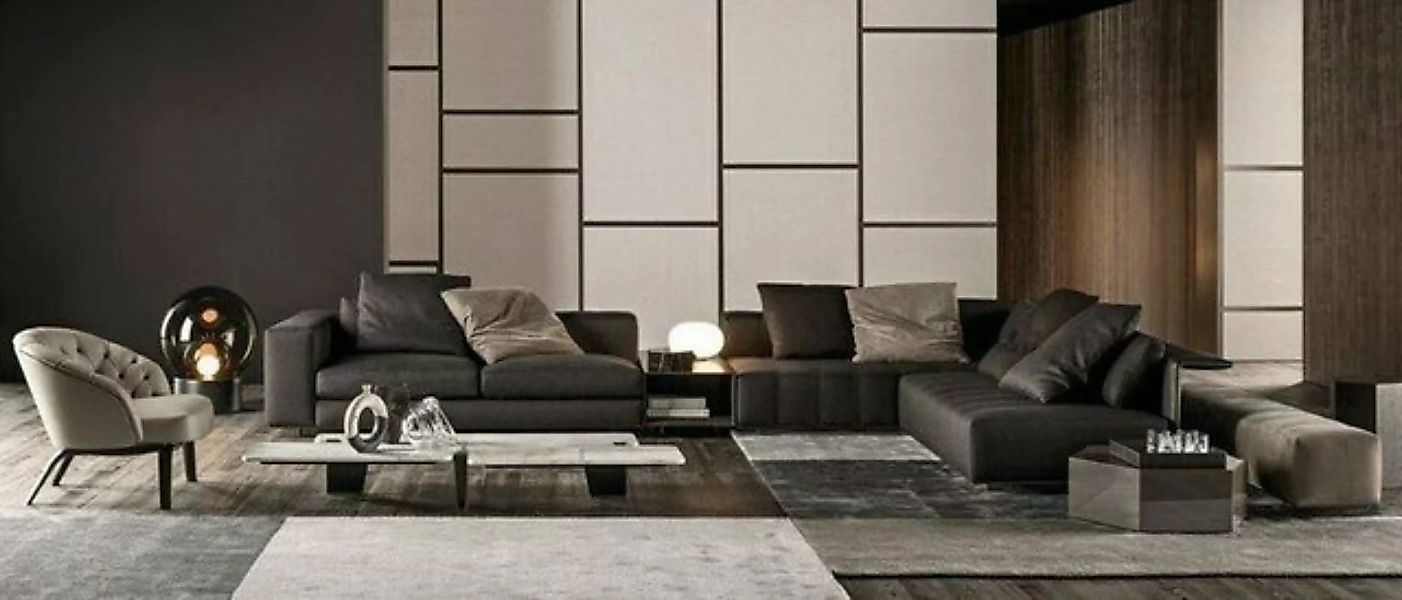 JVmoebel Ecksofa, Design Ecksofa Polster Couch Sofa Eck Garnitur Leder Wohn günstig online kaufen
