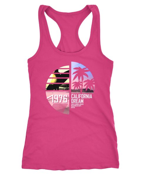 Neverless Tanktop Damen Tank-Top California Surfing günstig online kaufen