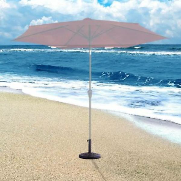 COSTWAY® Sonnenschirmständer rund φ38mm/φ48mm Schirmstange bronze  Erwachse günstig online kaufen