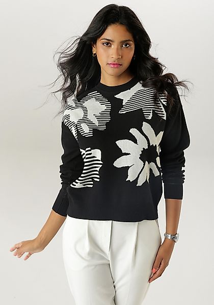 Aniston SELECTED Strickpullover mit trendiger und günstig online kaufen