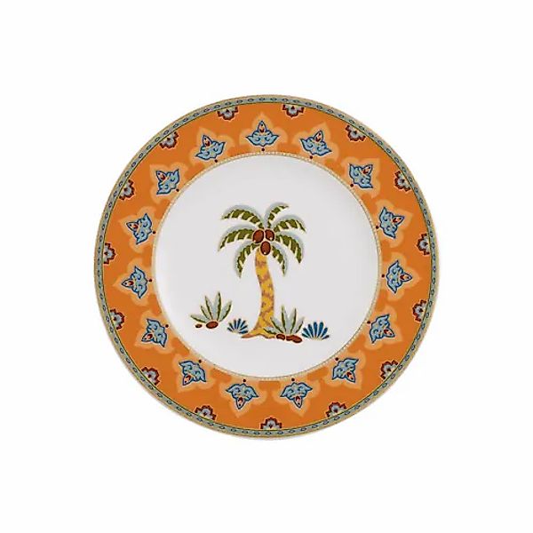 Villeroy & Boch Brotteller »Brotteller Samarkand Mandarin ø 16,4 cm bunt« günstig online kaufen
