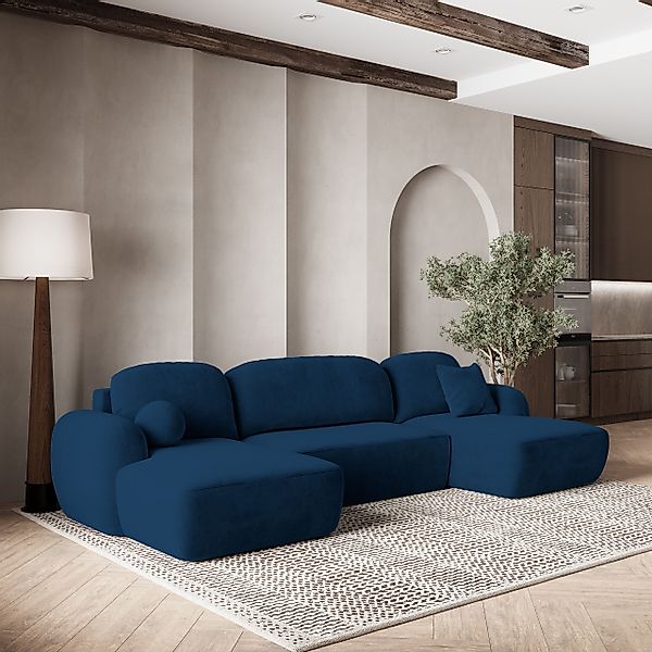Masseno Ecksofa SAVONA mit Schlaffunktion U-Form, günstig online kaufen