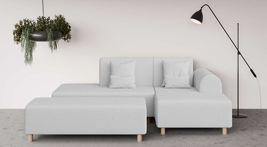 OTTO home Ecksofa »Suyala« L-Form mit Hocker günstig online kaufen