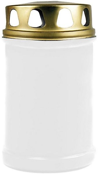 HS Candle Grabkerze (1-tlg), Grabkerze Grablicht Grableuchte mit goldenem D günstig online kaufen