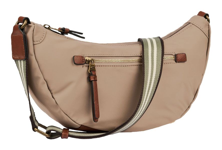 camel active Handtasche "Bari" aus hochwertigem matten Nylon mit gestreifte günstig online kaufen