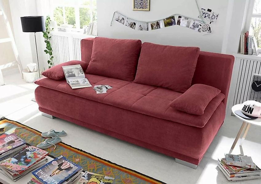 ED EXCITING DESIGN Schlafsofa, Luigi Schlafsofa 211x103 cm Sofa Couch Schla günstig online kaufen