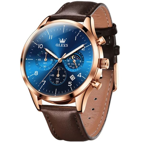 OLEVS Quarzuhr OLEVS 2882 Herrenuhr Chronograph günstig online kaufen