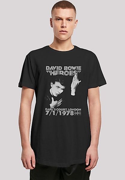 F4NT4STIC T-Shirt David Bowie Earls Court Heroes Print günstig online kaufen