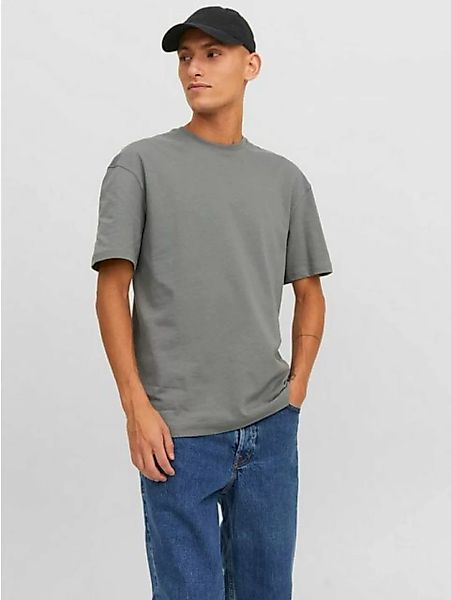 Jack & Jones T-Shirt Basic T-Shirt Kurzarm Shirt Relaxed Fit JJERELAXED 552 günstig online kaufen