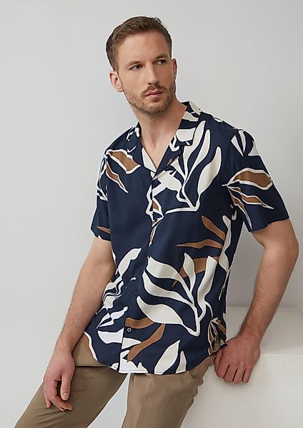 s.Oliver BLACK LABEL Kurzarmhemd Resort Fit: günstig online kaufen