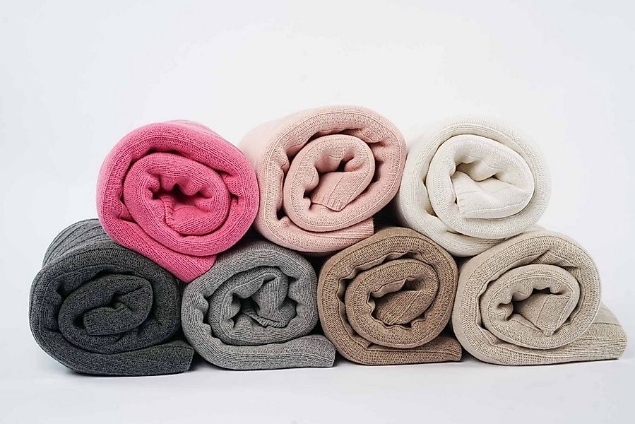 Wohndecke Estoril Strickdecke aus Schurwolle, Ritter Decken günstig online kaufen