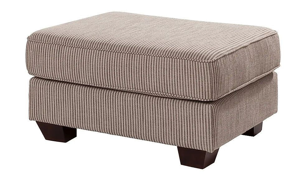 SOHO Hocker gestreift  Franka ¦ beige ¦ Maße (cm): B: 75 H: 42 T: 62.0 Pols günstig online kaufen