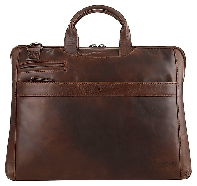 X-Zone Laptoptasche, echt Leder günstig online kaufen