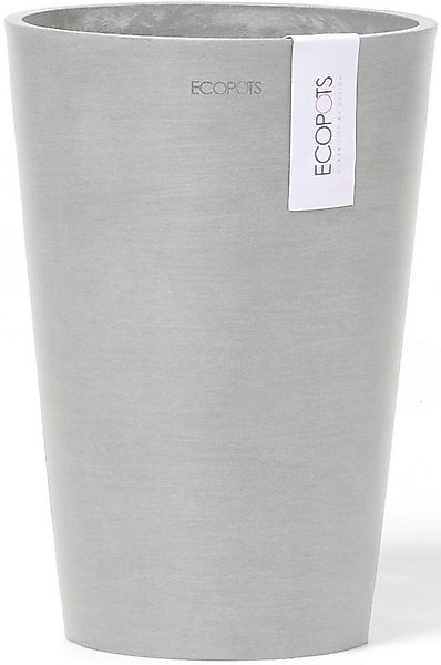 ECOPOTS Blumentopf Pisa 17,5 Weißgrau, für den Innenbereich günstig online kaufen