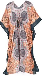 Guru-Shop Midikleid Ponchokleid, Kaftan, Maxikleid, Strandkleid günstig online kaufen