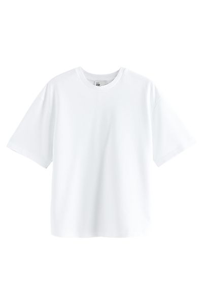 Next T-Shirt Edit Verkürztes Poly T-Shirt günstig online kaufen