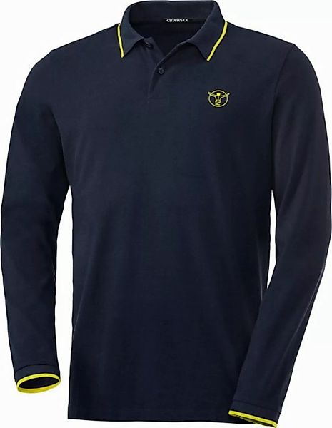 Chiemsee Langarm-Poloshirt aus formstabilem Baumwoll-Piqué günstig online kaufen