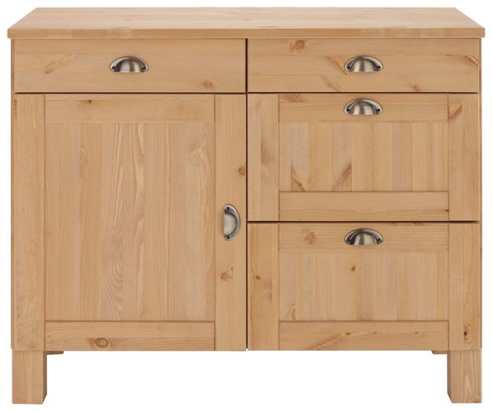 Home affaire Unterschrank "Oslo" 100 cm breit, in 2 Tiefen, mit 23 mm Arbei günstig online kaufen