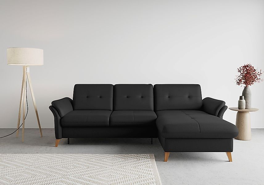 sit&more Ecksofa Göteborg, Sitztiefenverstellung und Federkern, günstig online kaufen