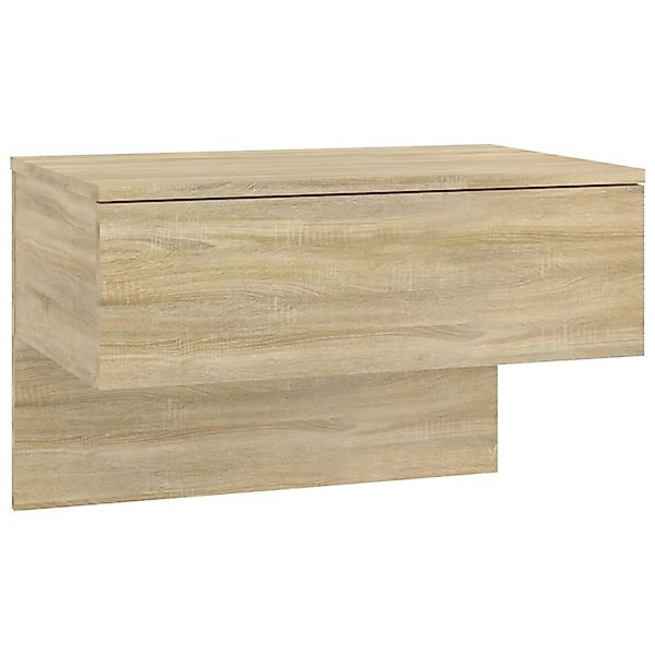 vidaXL Nachttisch Wand-Nachttisch Sonoma-Eiche (1-St) günstig online kaufen