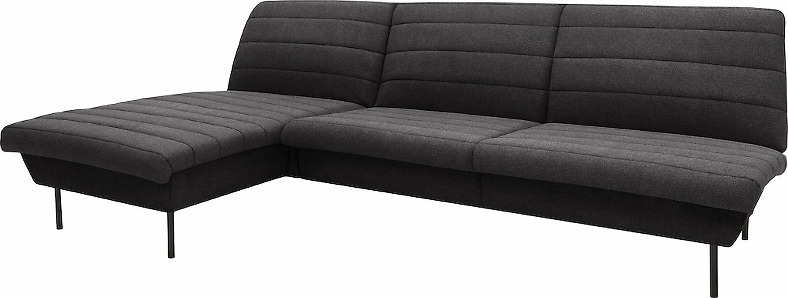 LOOKS by Wolfgang Joop Ecksofa »LOOKS IX L-Form«, Quersteppung, ohne Armleh günstig online kaufen