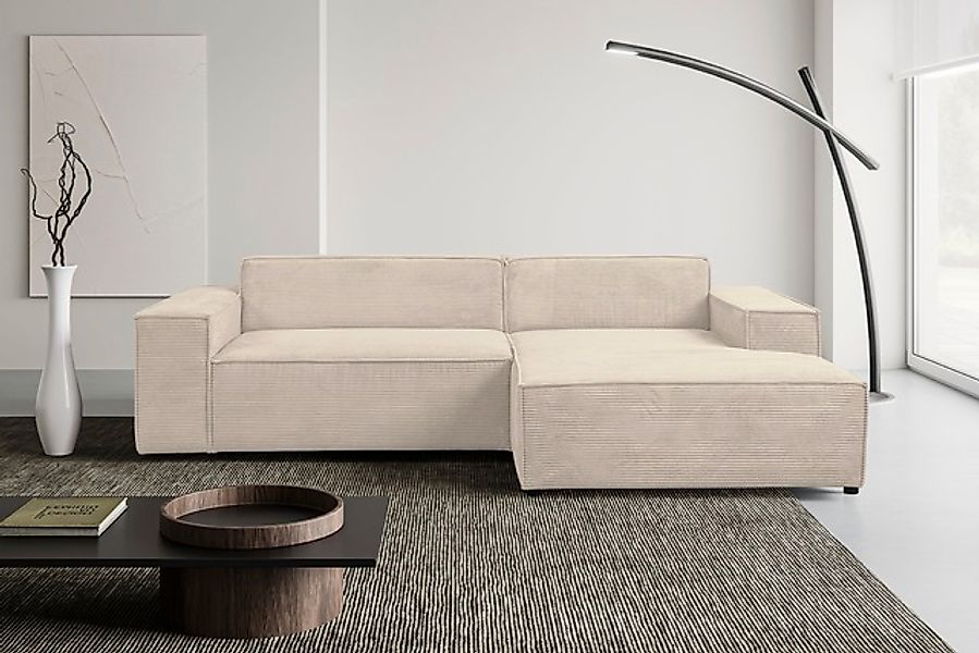 WERK2 Ecksofa »Trento, elegant & zeitlos, Breite 268cm, pflegeleichte Bezüg günstig online kaufen