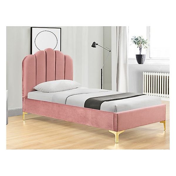 HTI-Living Polsterbett Polsterbett 90 x 200 cm Yoris Pink (Stück, 1-tlg., 1 günstig online kaufen