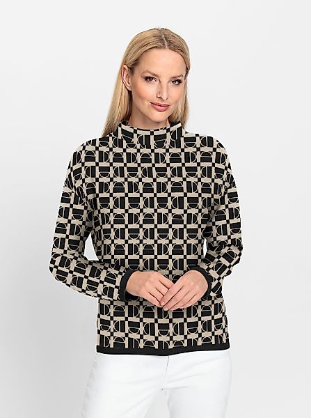 heine Strickpullover Jacquard-Pullover günstig online kaufen
