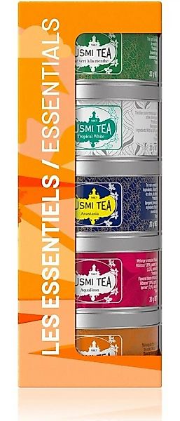 Kusmi Tea The Essentials BIO Tee Geschenkset 5 beliebte Tee-Sorten je 20g D günstig online kaufen