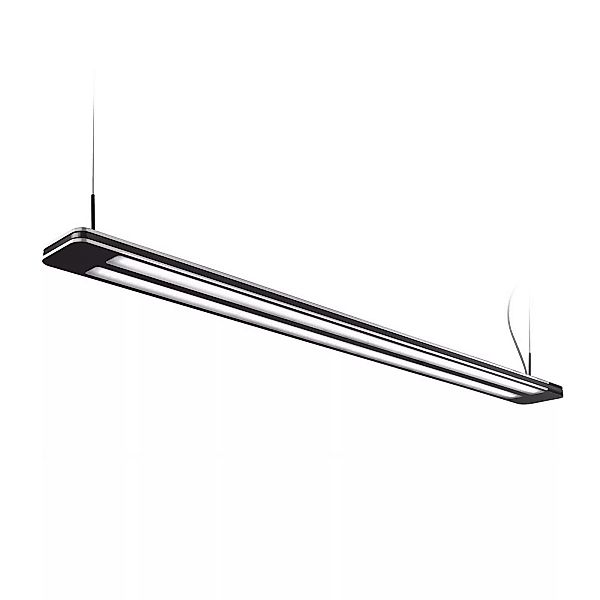 LED-Pendelleuchte Trentino II, 83 W, schwarz günstig online kaufen