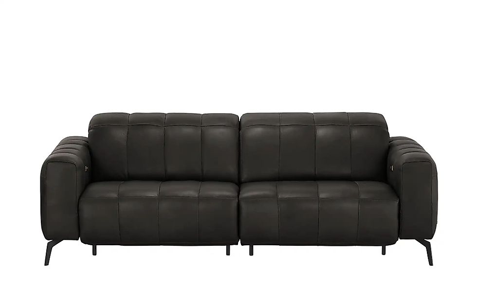 Natuzzi Editions Ledersofa mit Kopfteilverstellung Portento ¦ braun ¦ Maße günstig online kaufen